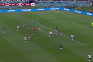 日本世界杯经典时刻：2-1逆转四星德国